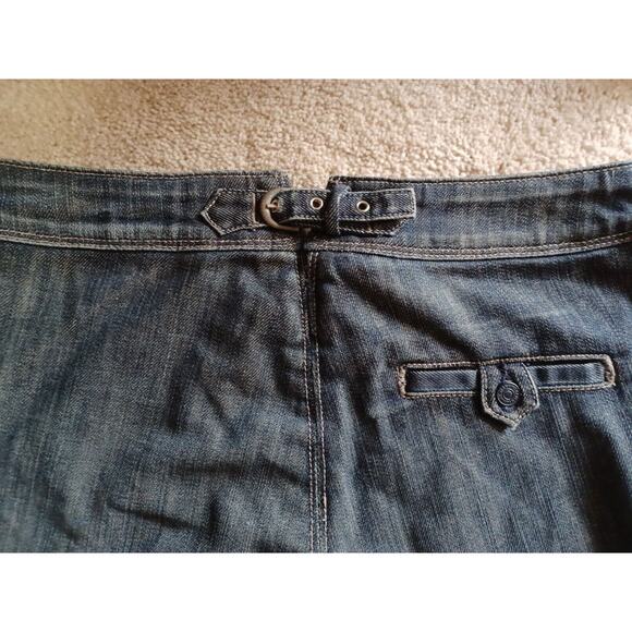 7 FOR ALL MANKIND Button Fly Wide Flare Boot Leg Jeans Size 29 - Picture 4 of 7